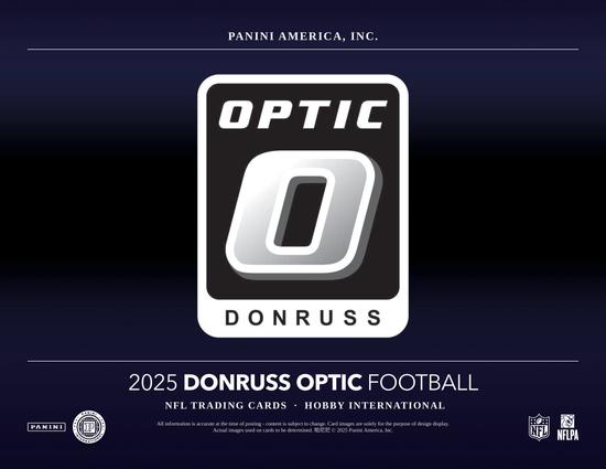 Image for 2025 Panini Donruss Optic Football International Hobby Box