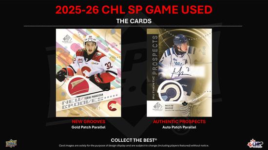 Image for 2025/26 Upper Deck CHL SP Game Used Hockey Hobby Box