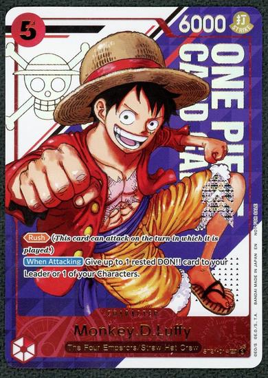 Image for One Piece Monkey. D. Luffy 3rd Anniversary Treasure Campaign Pack Promo 014