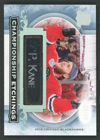 Image for 2015-16 Upper Deck The Cup Patrick Kane Championship Etchings /15