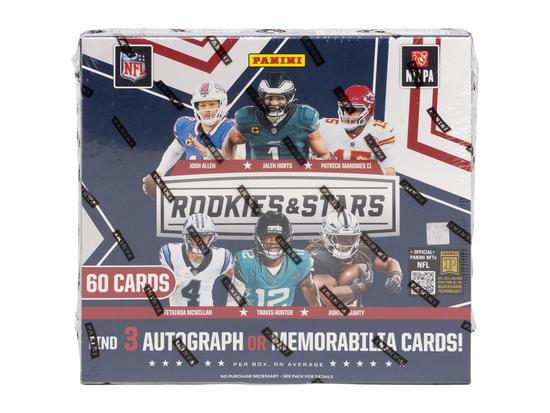Image for 2025 Panini Rookies & Stars Football Hobby Preferred 12-Box Case
