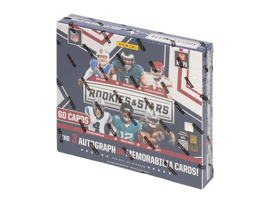 Image for 2025 Panini Rookies & Stars Football Hobby Preferred 12-Box Case