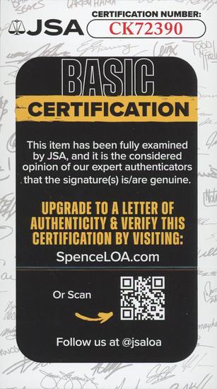 Image for Al Kaline Autographed Perez Steele Great Moments JSA CK72390 (Reed Buy)