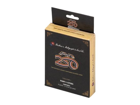 Image for 2026 Historic Autographs America's 250th Anniversary Part 1: Cities Hobby 24-Box Case