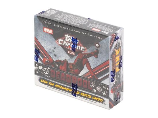 Image for 2025 Topps Deadpool Chrome Hobby Box