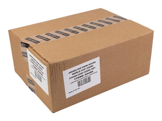 Image for 2026 Panini FIFA World Cup Soccer 50-Pack Sticker 30-Box Case - U.S. Version
