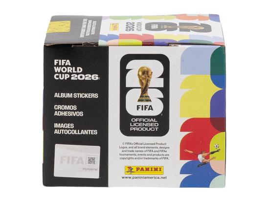 Image for 2026 Panini FIFA World Cup Soccer 50-Pack Sticker 30-Box Case - U.S. Version