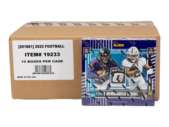 Image for 2025 Panini Donruss Optic Football Hobby Preferred 12-Box Case