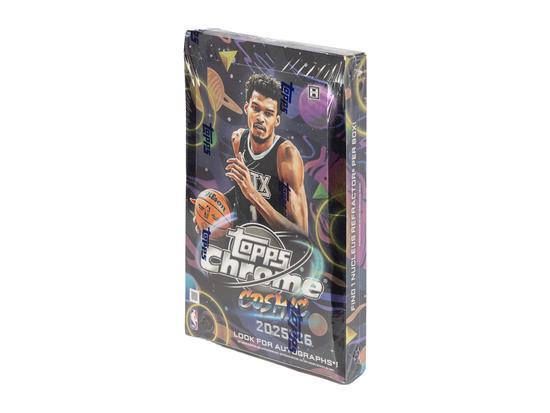 Image for 2025/26 Topps Cosmic Chrome Basketball Hobby 8-Box Case