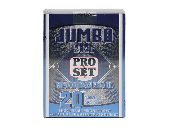 Image for 2026 Leaf Pro Set Metal Baseball Hobby Jumbo Box