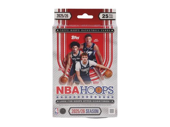Image for 2025/26 Topps Hoops Basketball Hanger 64-Box Case