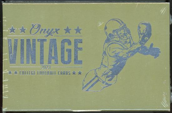 Image for 2023 Onyx Vintage College Football Hobby Box (Reed Buy)