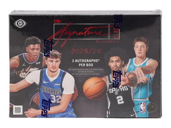 Image for 2025/26 Topps Signature Class Basketball Hobby 12-Box Case
