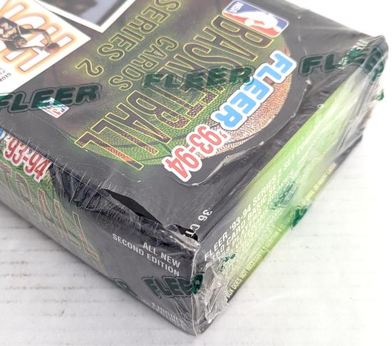 Image for 1993/94 Fleer Series 2 Basketball Hobby Box (Damaged) (Reed Buy)