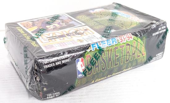 Image for 1993/94 Fleer Series 2 Basketball Hobby Box (Damaged) (Reed Buy)