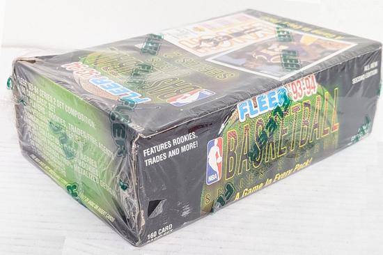 Image for 1993/94 Fleer Series 2 Basketball Hobby Box (Damaged) (Reed Buy)