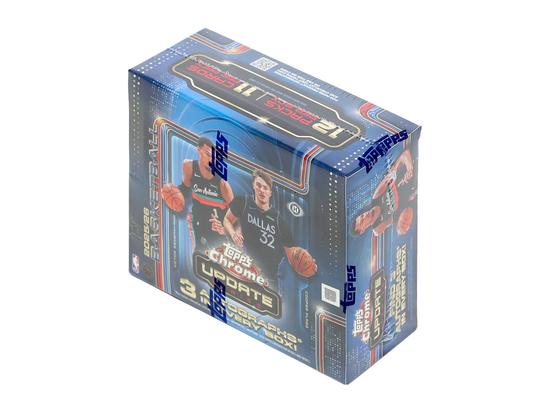 Image for 2025/26 Topps Chrome Update Series Basketball Hobby Jumbo Box