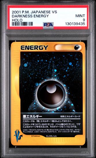 Image for Pokemon VS Japanese Holo Darkness Energy PSA 9