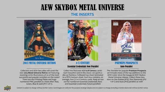Image for 2025 Upper Deck AEW Skybox Metal Universe Wrestling Hobby 16-Box Case