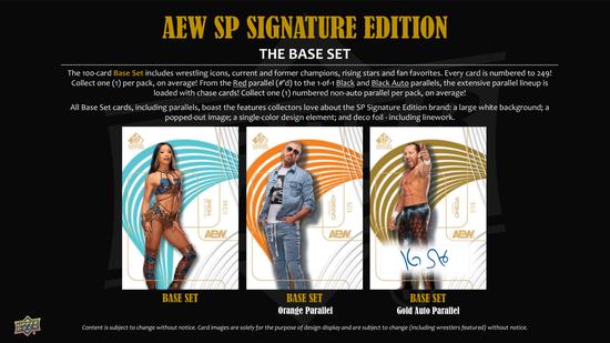 Image for 2025 Upper Deck SP Signature Edition AEW Wrestling Hobby 20-Box Case