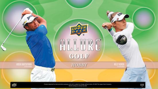 Image for 2026 Upper Deck Allure Golf Hobby 18-Box Case