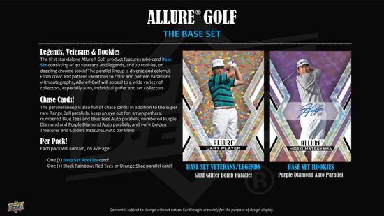 Image for 2026 Upper Deck Allure Golf Hobby 18-Box Case