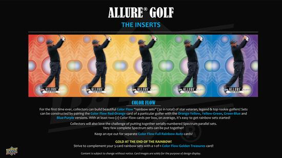 Image for 2026 Upper Deck Allure Golf Hobby 18-Box Case