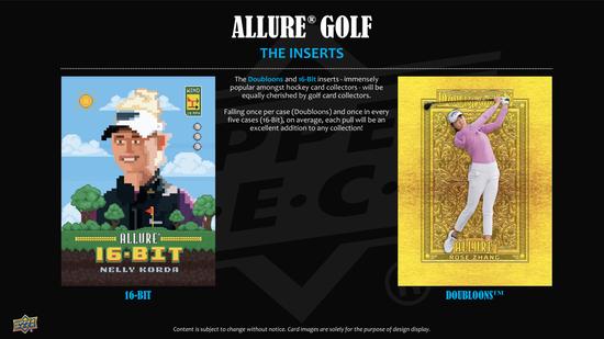 Image for 2026 Upper Deck Allure Golf Hobby 18-Box Case