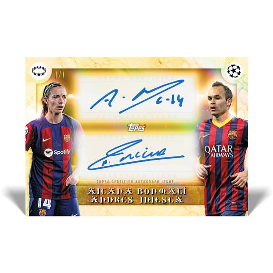 Image for 2024 Topps Aitana Bonmati Platinum Curated Set Soccer Hobby Box