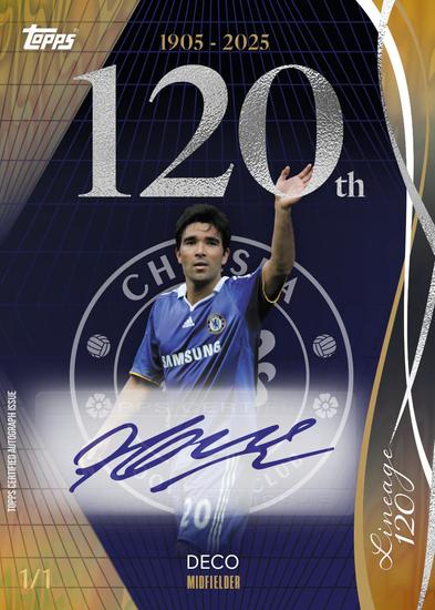 Image for 2024/25 Topps Chelsea Lineage 120 Years Anniversary Soccer Hobby Box