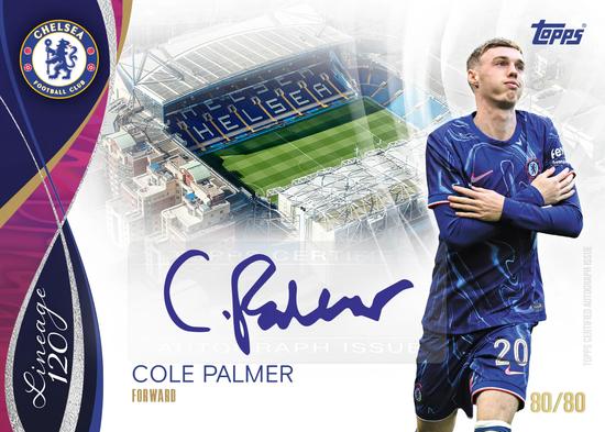 Image for 2024/25 Topps Chelsea Lineage 120 Years Anniversary Soccer Hobby Box