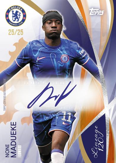 Image for 2024/25 Topps Chelsea Lineage 120 Years Anniversary Soccer Hobby Box