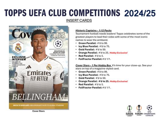 Image for 2024/25 Topps UEFA Club Competitions Soccer Hobby Box