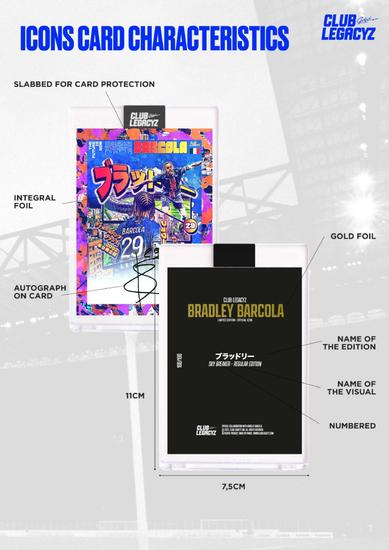 Image for 2025 Club Legacyz Icons Soccer Second Edition Hobby 10-Box Case