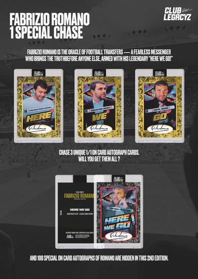Image for 2025 Club Legacyz Icons Soccer Second Edition Hobby 10-Box Case