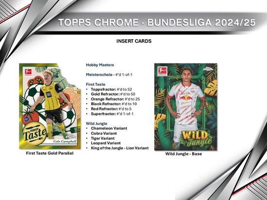 Image for 2024/25 Topps Chrome Bundesliga Soccer Hobby Box