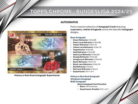 Image for 2024/25 Topps Chrome Bundesliga Soccer Hobby Box