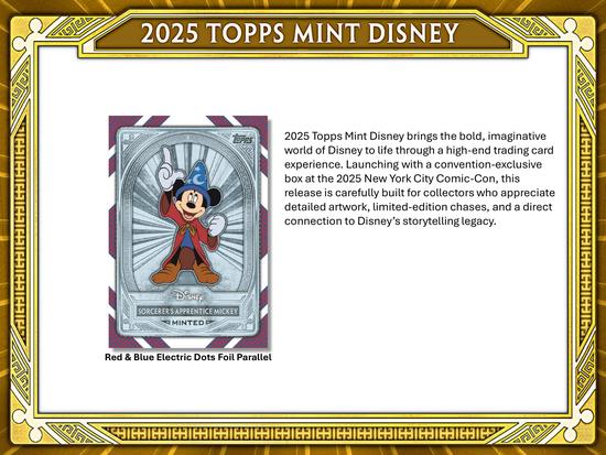 Image for Disney Mint Hobby Box (Topps 2025)