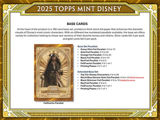 Image for Disney Mint Hobby Box (Topps 2025)