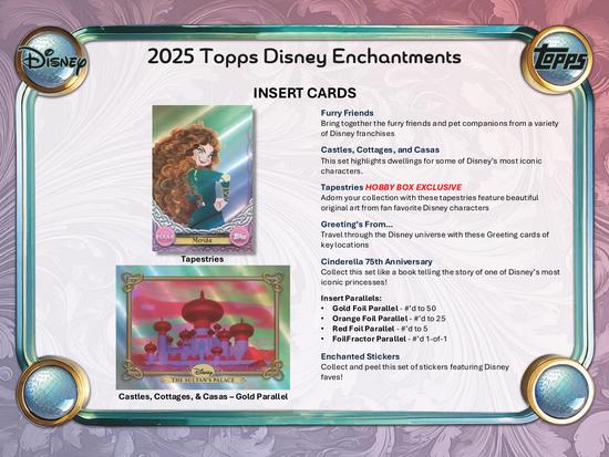 Image for 2025 Topps Disney Wonder Winter Mega 20-Box Case