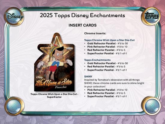 Image for 2025 Topps Disney Wonder Winter Mega 20-Box Case
