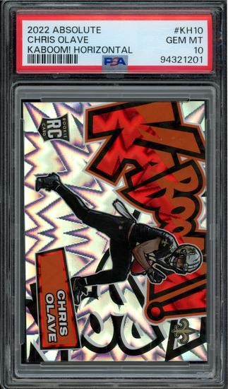 Image for 2025 Hit Parade Football Graded Card It's A 10 Series 13 Hobby Box