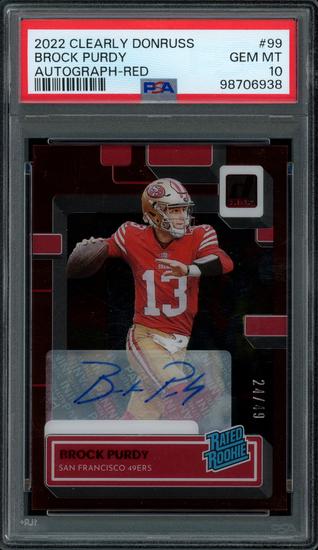 Image for 2025 Hit Parade Football Graded Card It's A 10 Series 13 Hobby Box