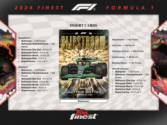 Image for 2024 Topps Finest F1 Formula 1 Hobby Box