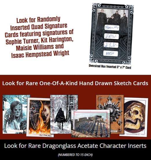 Image for 2025 Rittenhouse Game Of Thrones The Great Houses Hobby Box