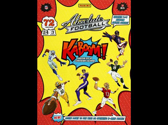Image for 2024 Panini Absolute Football Countdown Calendar 8-Box Case