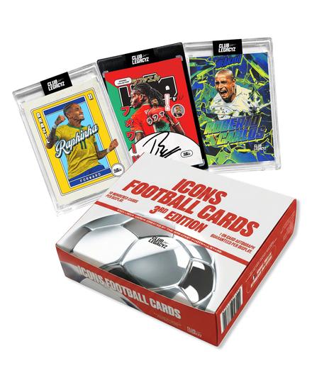 2026 CLUB LEGACYZ ICONS SOCCER THIRD EDITION HOBBY BOX | eBay