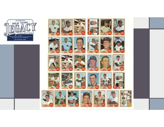 Image for 2025 Jersey Fusion New York Legacy Collection Baseball Hobby Box