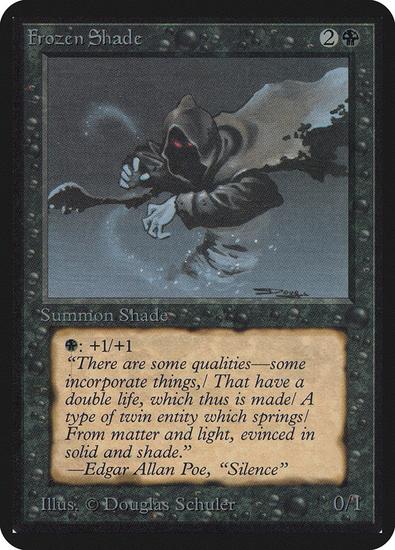 Image for Magic the Gathering Alpha Frozen Shade LIGHTLY PLAYED (LP)