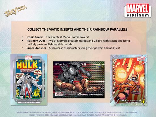 Image for 2024 Upper Deck Marvel Platinum Trading Cards Hobby Box